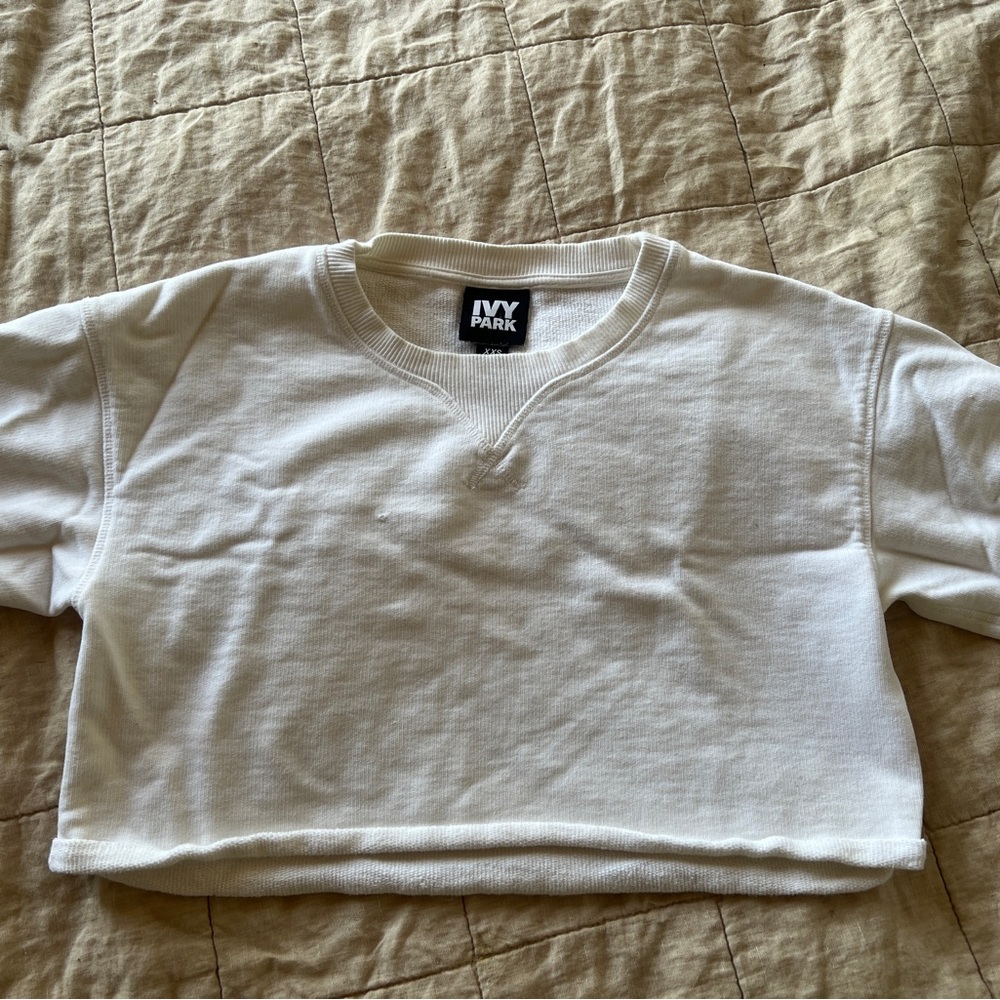 Ivy Park - crop - white - XXS